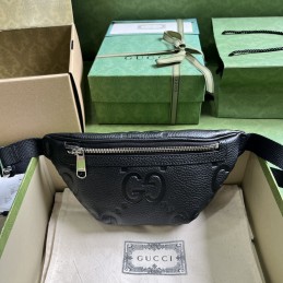 Belt Bag - Black, GG...