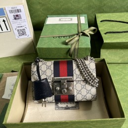 Padlock Small Shoulder Bag...