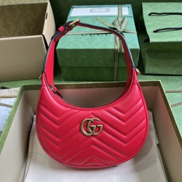 GG Marmont Mini Half-Moon...