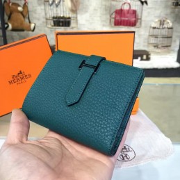 Green Bearn Compact Wallet