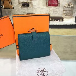 Green Bearn Compact Wallet