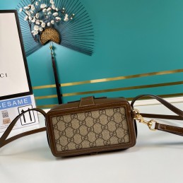 Mini Shoulder Bag - Beige,...