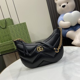 GG Marmont Small Half-Moon...