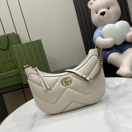 GG Marmont Small Half-Moon...