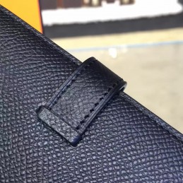 Black Epsom Bearn Wallet Silver H Hardware