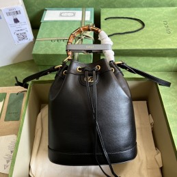 Diana Bucket Bag - Black,...