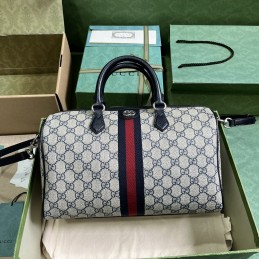 Ophidia Medium Boston Bag -...