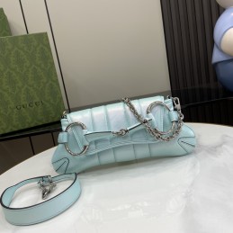 Horsebit Small Clutch -...