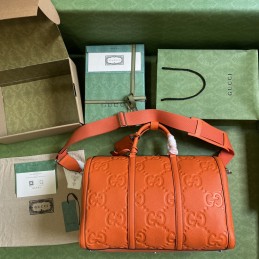 Duffle Bag - Orange, GG...
