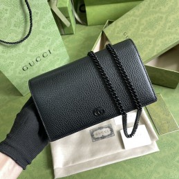 GG Marmont Chain Wallet -...