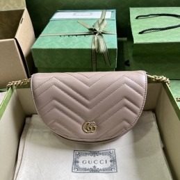 GG Marmont Half-Moon Mini...