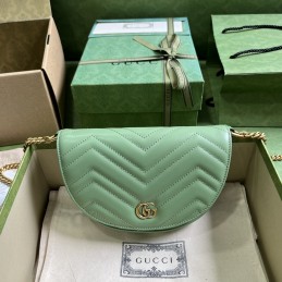 GG Marmont Half-Moon Mini...