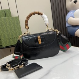 Bamboo Small Top Handle Bag...