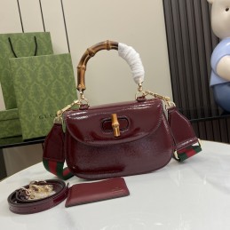 Bamboo Small Top Handle Bag...