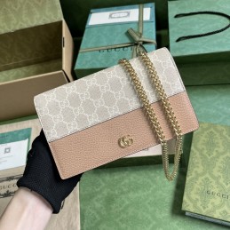GG Marmont Chain Wallet -...