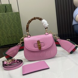 Bamboo Mini Top Handle Bag...