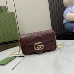GG Marmont Super Mini Bag -...
