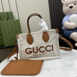 Mini Tote Bag - Natural,...