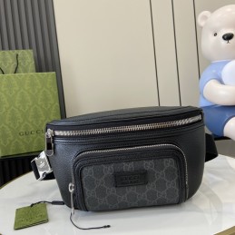 Belt Bag - Dark Grey, GG...