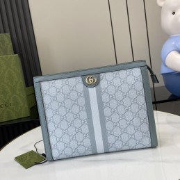 Ophidia Pouch - Light Blue,...