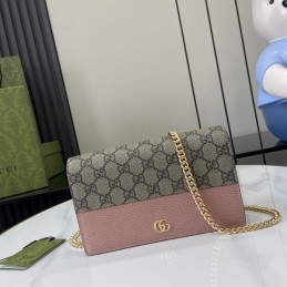 GG Marmont Chain Wallet -...