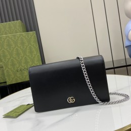 GG Marmont Chain Wallet -...