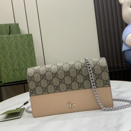 GG Marmont Chain Wallet -...