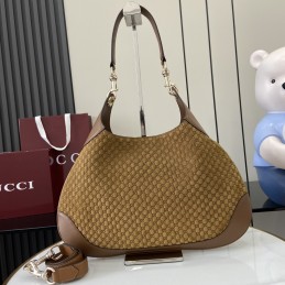Medium Shoulder Bag - Tan,...