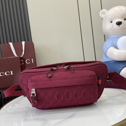 Large Sling Bag - Burgundy,...
