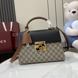Padlock Top Handle Bag -...