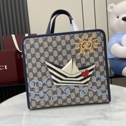 Tote Bag - Beige, GG...