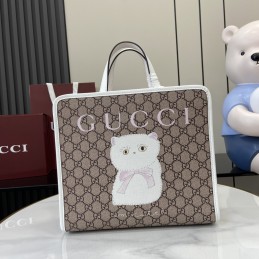 Tote Bag - Beige, GG...