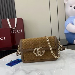 Small Shoulder Bag - Tan,...
