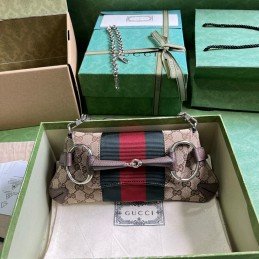 Horsebit Small Shoulder Bag...