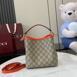 GG Emblem Small Bucket Bag...