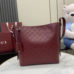 GG Emblem Small Bucket Bag...
