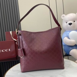 GG Emblem Medium Bucket Bag...