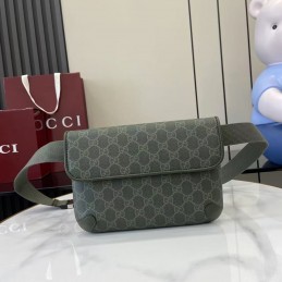 Small Belt Bag - Olive, GG...