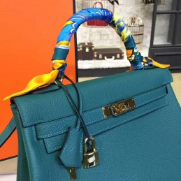 Green Kelly 32 Bag