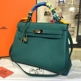 Green Kelly 32 Bag