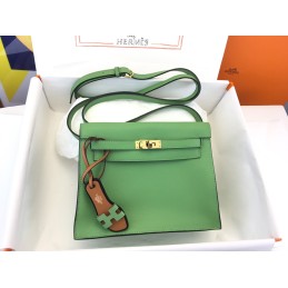 Danse Green Leather Gold...