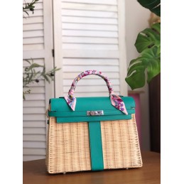Kelly Picnic Teal Green and...