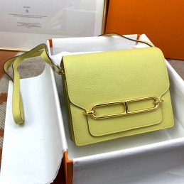 Roulis Lime Yellow Leather...