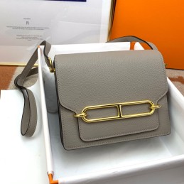 Roulis Pearl Grey Leather...
