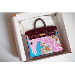 Birkin 25 Multicolour Print...