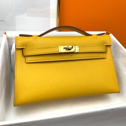Kelly 22 Yellow Leather...