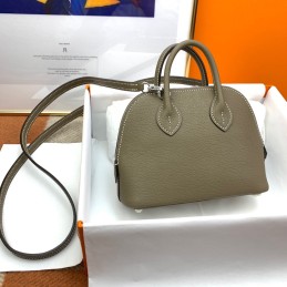 Mini Bolide Etoupe Leather...