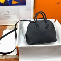 Mini Bolide Black Leather...
