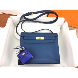 Danse Blue Leather Gold...
