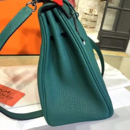 Green Kelly 28 Bag